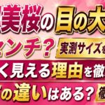 今田美桜の目の大きさは何センチ？大きく見える理由や左右の違いを解説