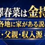 池澤春菜は金持ち？世界各地に家がある説の真相｜実家・父親・収入源を解説